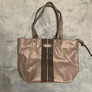 Nicole Miller Gray Purse